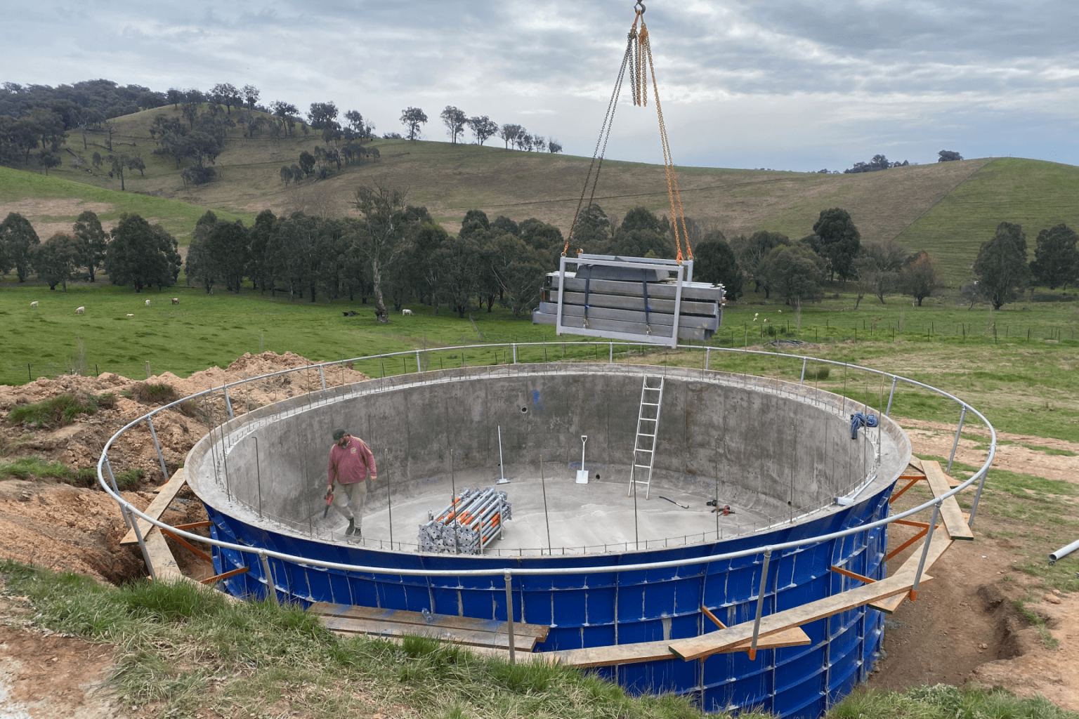 concrete tank construction nsw